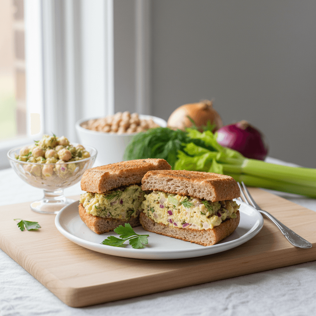 The Ultimate Chickpea Salad Sandwich: Why This 10-Minute Lunch Will Replace Your Chicken Salad Forever