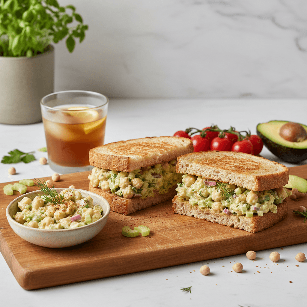 The Chickpea Salad Sandwich That Tricked My Meat-Loving Dad (And Lowered His Cholesterol)