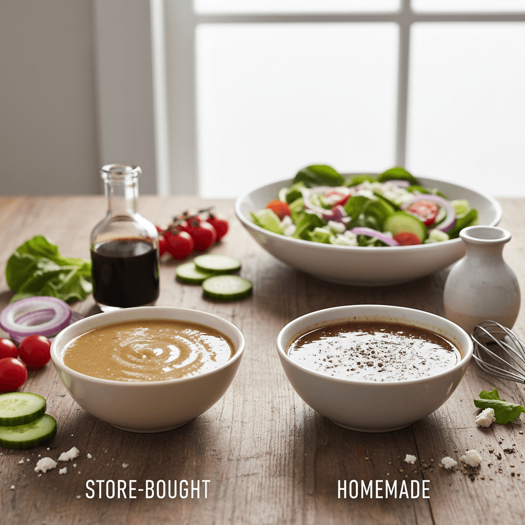 I Tested Store-Bought vs. Homemade Balsamic Vinaigrette for 30 Days. Week 2 Results Flipped My Lunch Game Forever