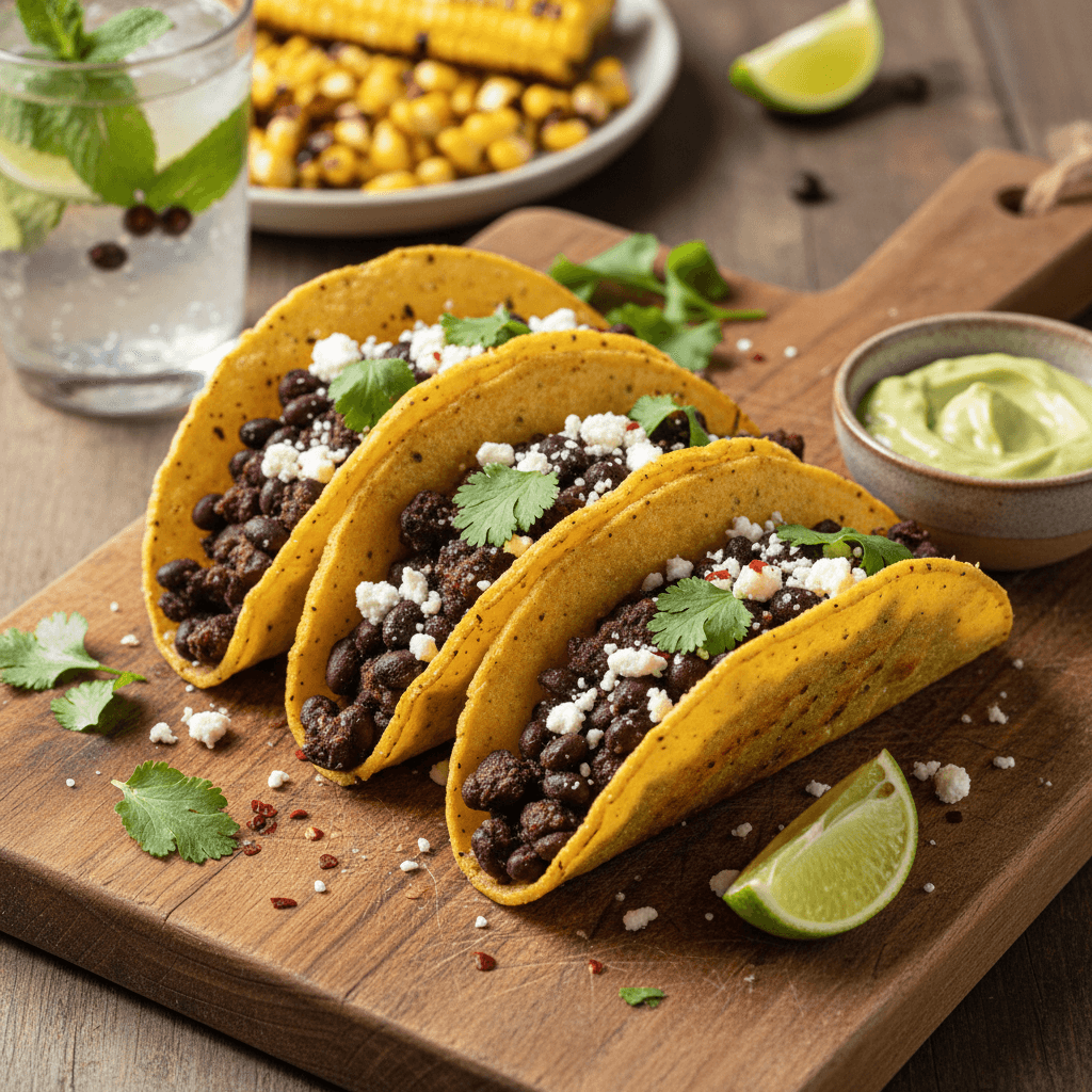 Crispy Black Bean Tacos: The Blood-Sugar Hack Your Doctor Never Mentioned