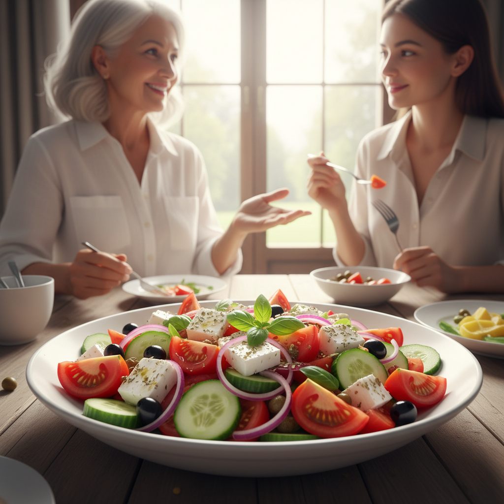 Mediterranean Grandmas’ Longevity Secret? This Simple Salad. Science Proves Why.