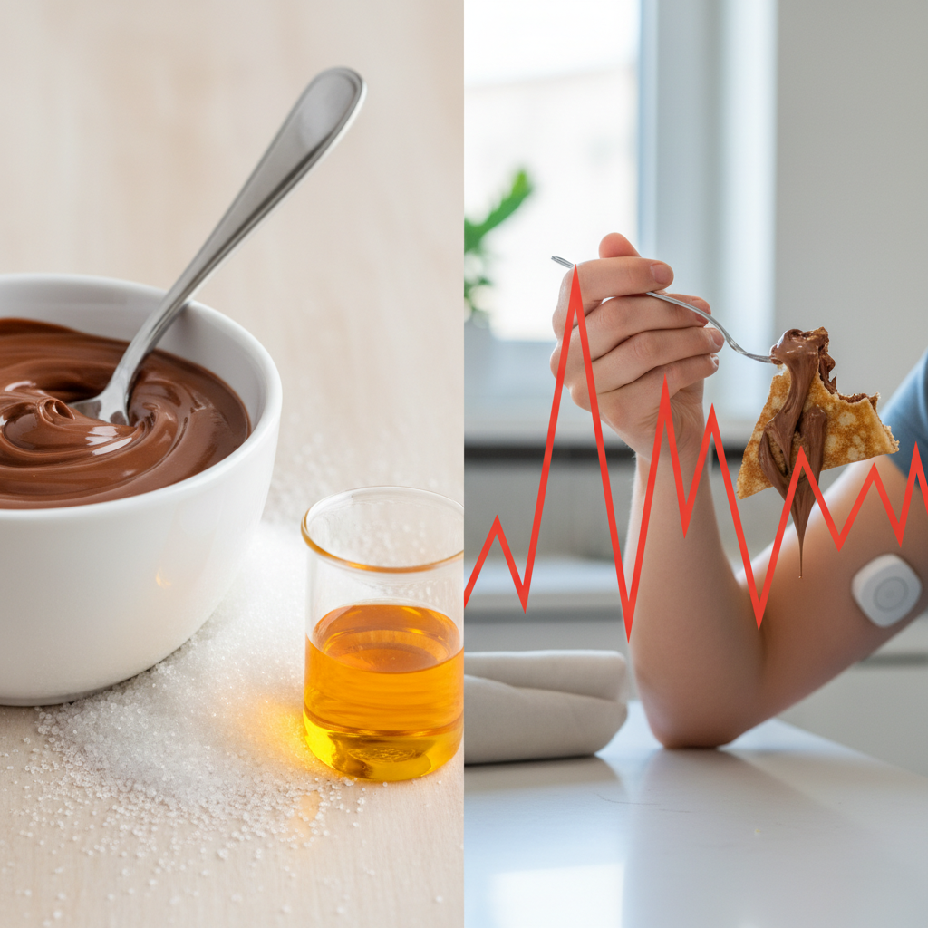 Nutella’s Dirty Secret: 57% Sugar, 20% Palm Oil. Here’s How Your Blood Sugar Reacts
