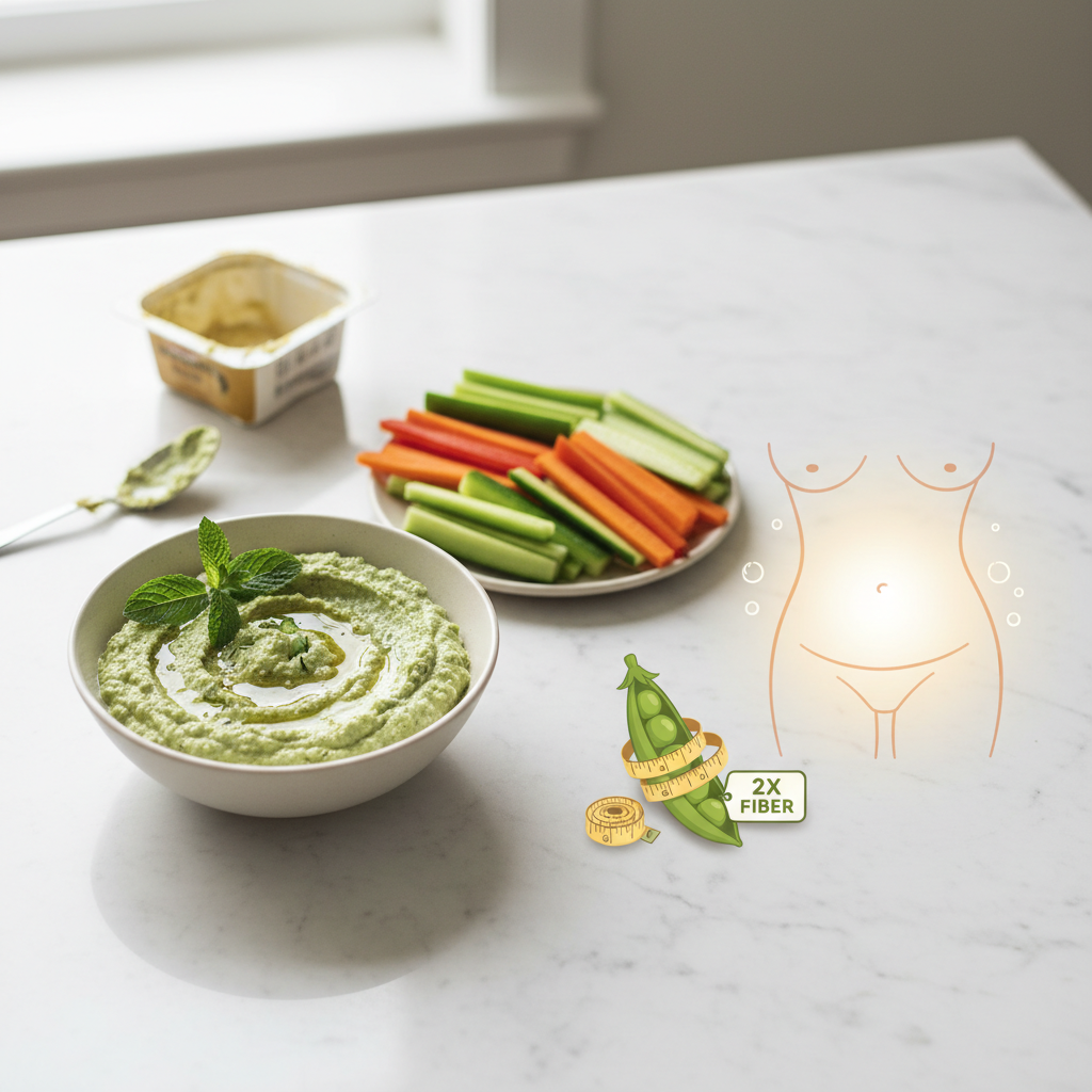 Why Nutritionists Ditch Hummus for Pea Dip (2X More Fiber, Less Bloat)